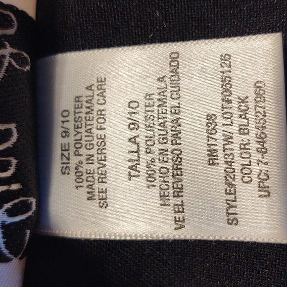 Lisa Jo Vintage Black Women’s Black Coat - Picture 9 of 10